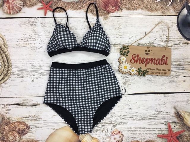 [HCM]Bikini caro siêu dễ thương