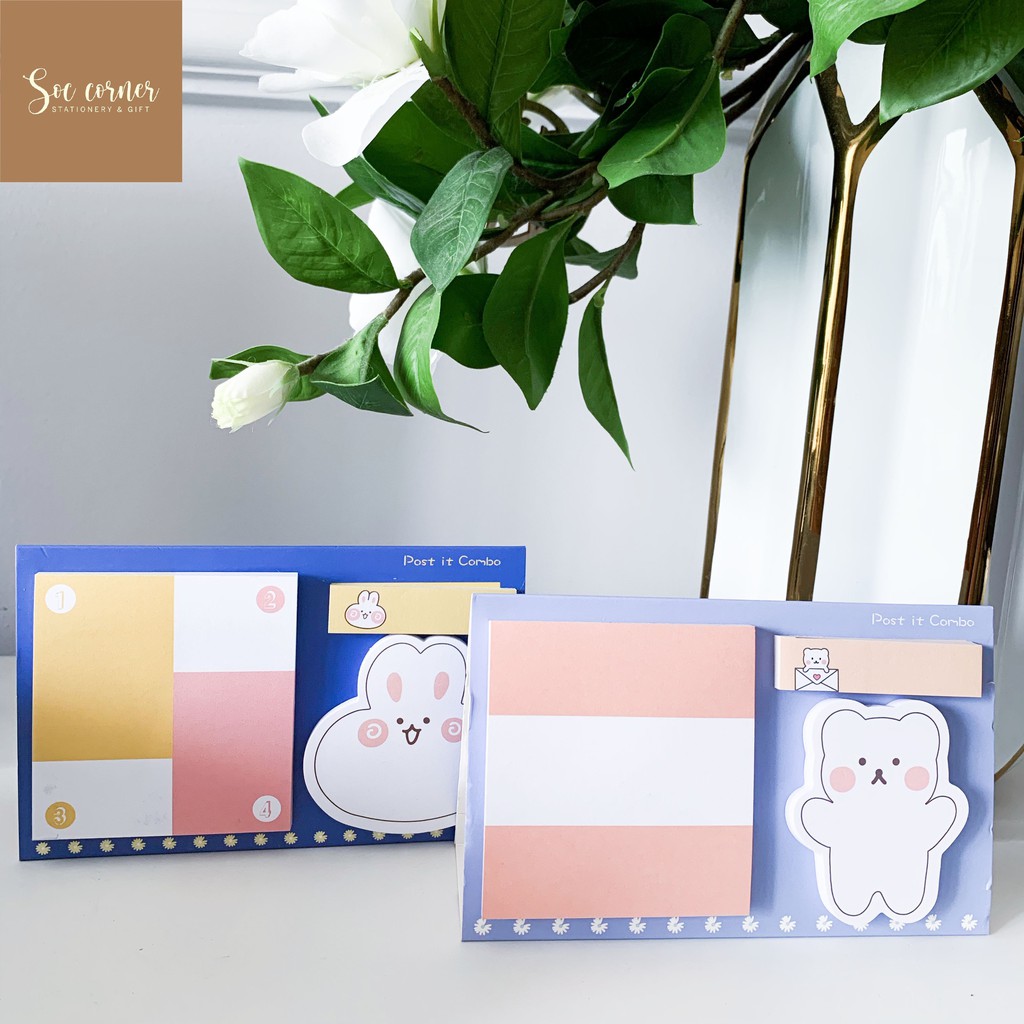 [HCM]Set giấy note Post it 3 loại