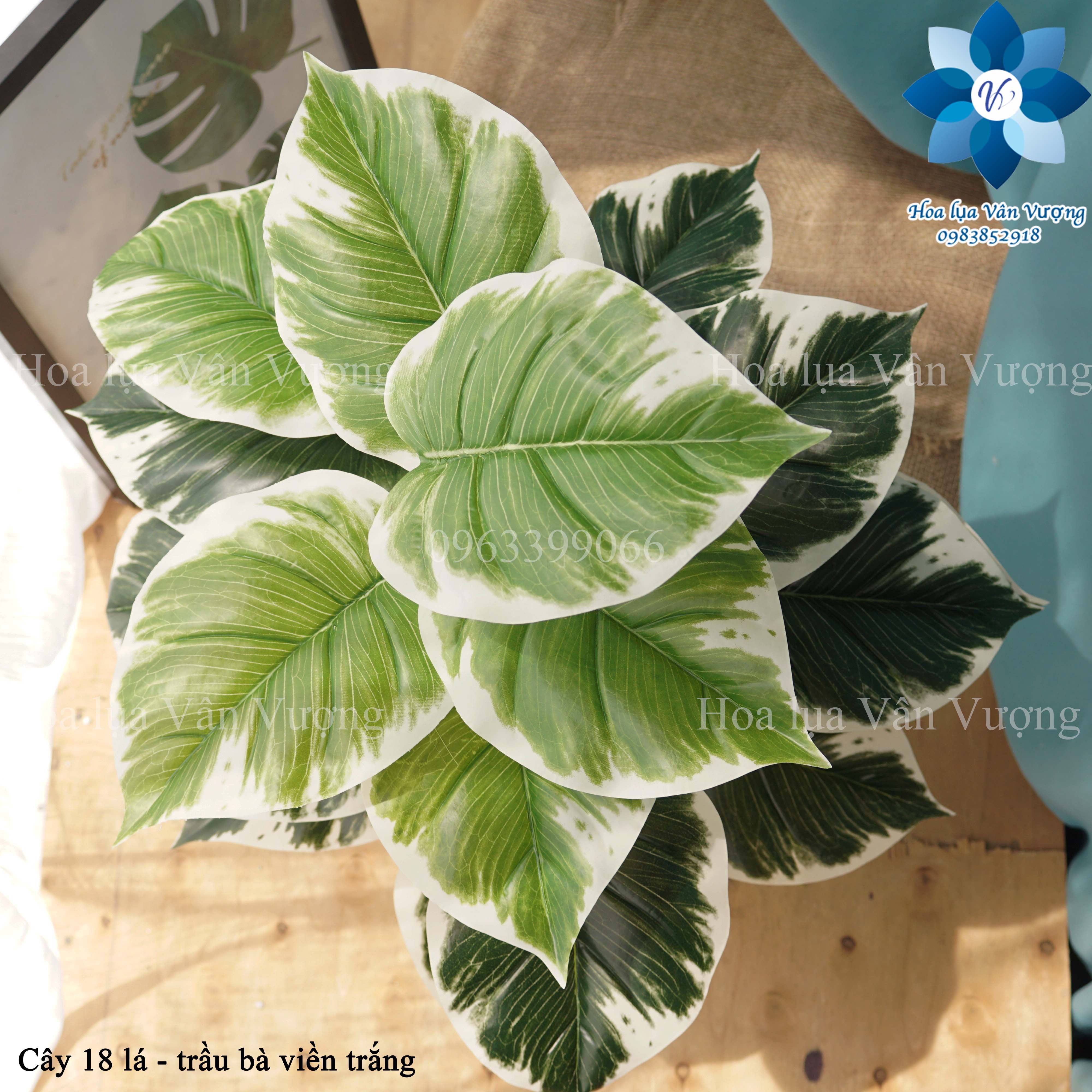 Cây Giả, Cây 18 Lá Cỡ To 70cm
