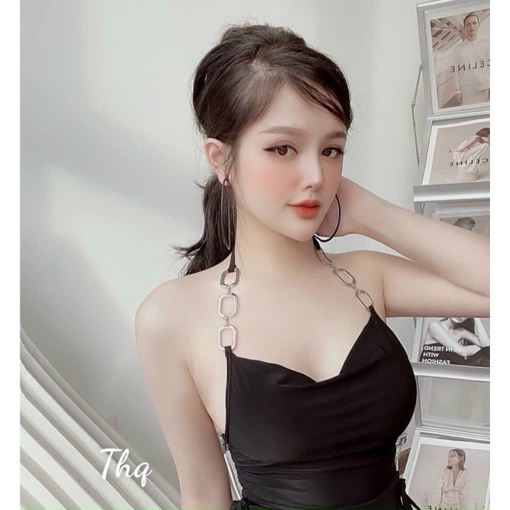 VÁY NỮ BODY DÂY XÍCH NHÚN (HÀNG CÓ SẴN)