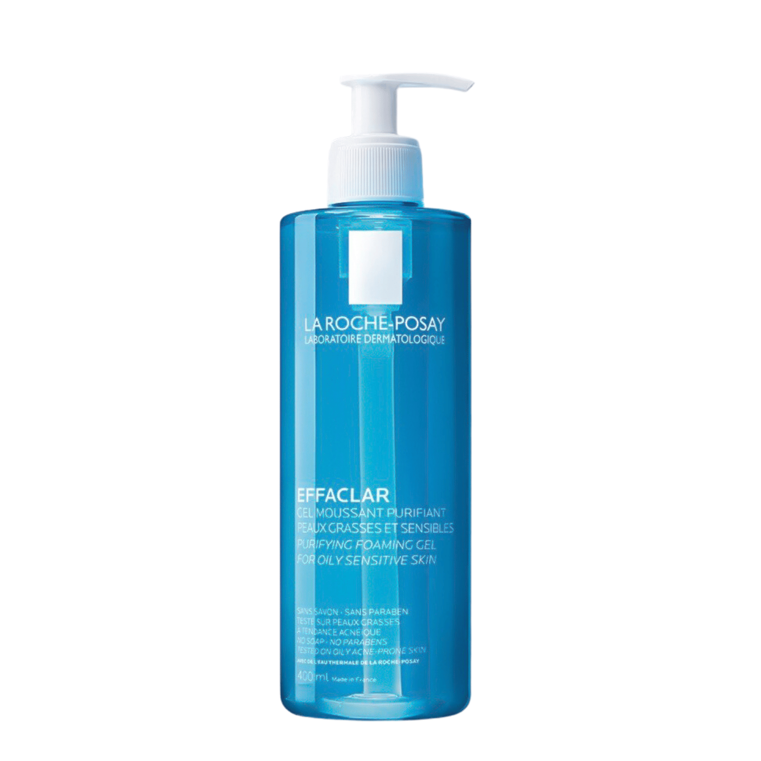 Gel rửa mặt tạo bọt la roche-posay dành cho da dầu, nhạy cảm