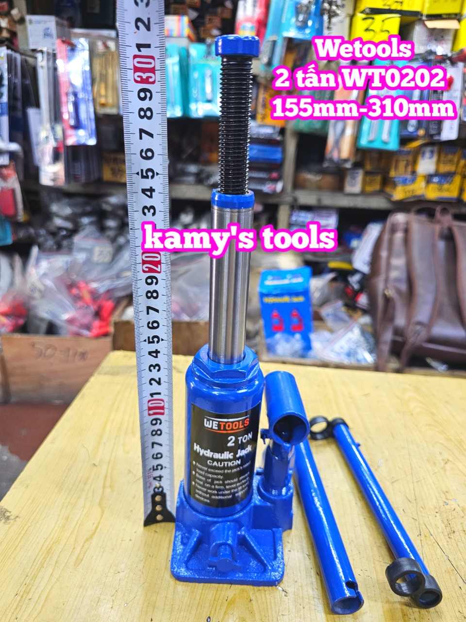 KÍCH CON ĐỘI THỦY LỰC 2 TẤN (CON ĐỘI THỦY LỰC, KÍCH THỦY LỰC)