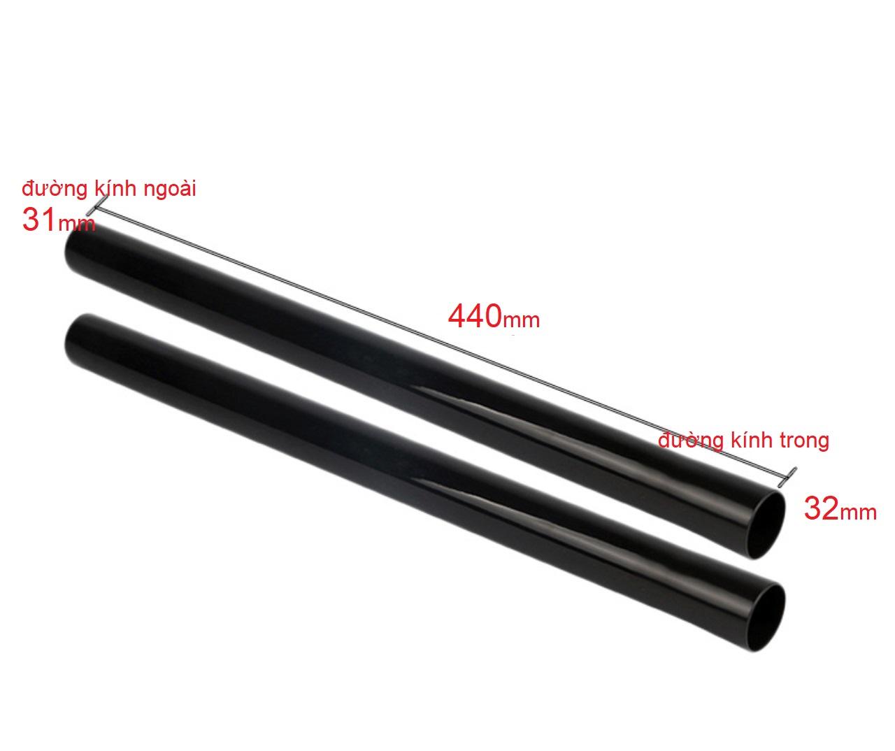 Thanh nối ống máy hút bụi 32 - 35mm chuyên dụng