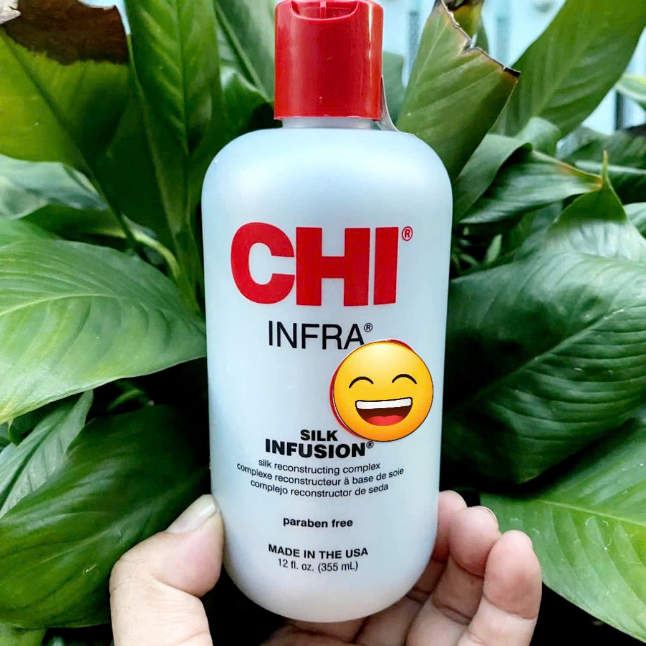 Tinh Dầu Dưỡng Tóc bóng Mềm Mượt CHI Silk Infusion 355ml