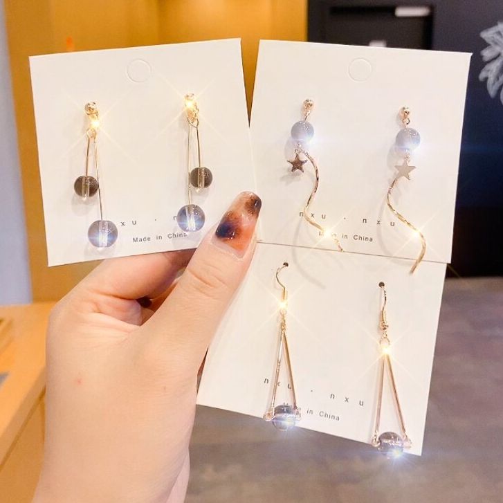 Bông Tai Ngọc Trai Hàn Quốc Hợp Thời Trang