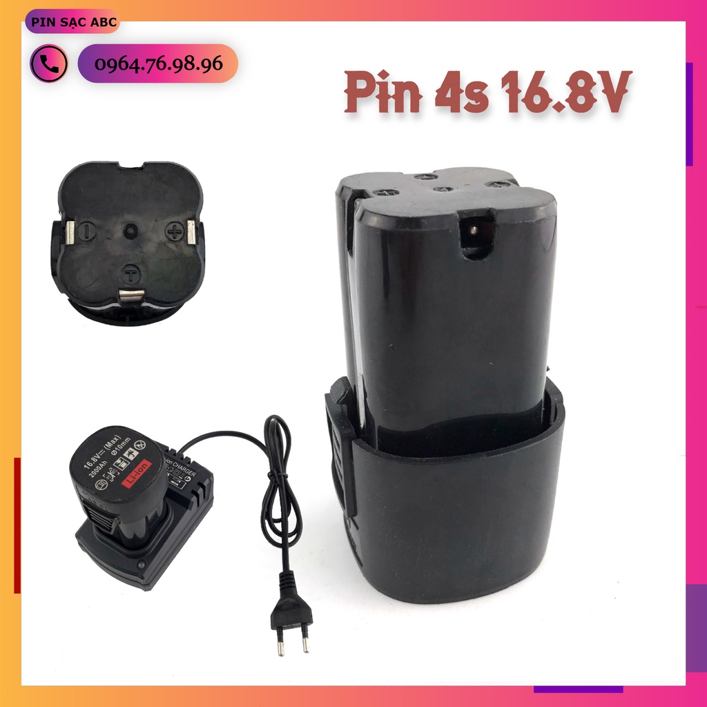 sạc pin 4 cell 16.8V cho máy khoan pin