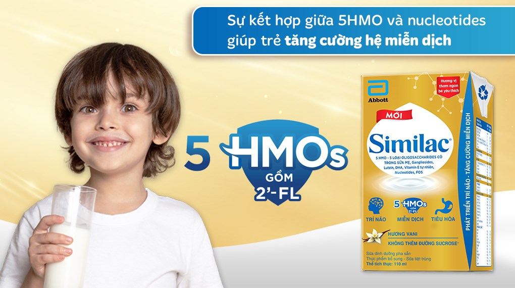 Thùng 48 hộp Sữa bột pha sẵn Similac IQ 110ml Dễ Uống