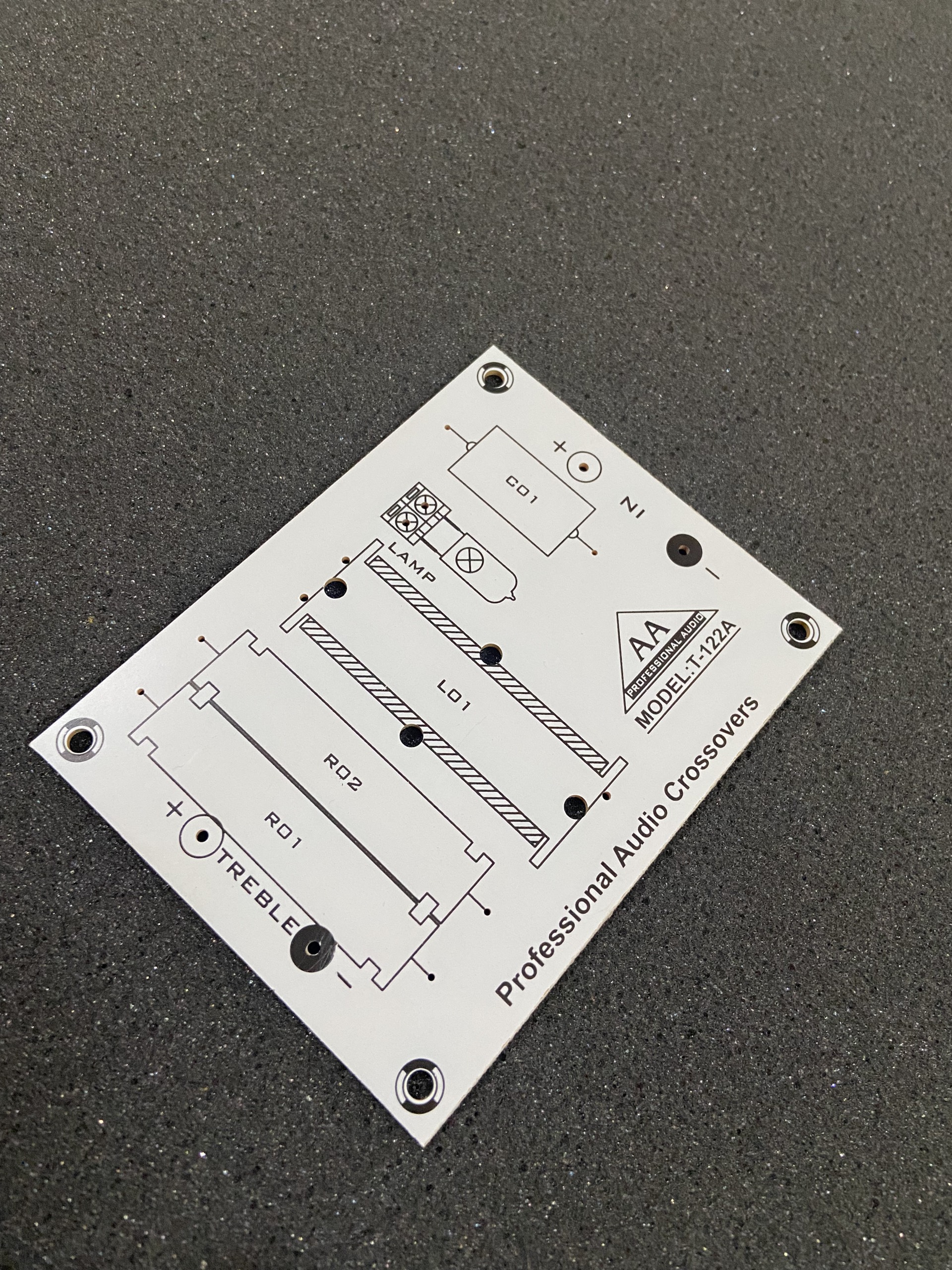 Bo mạch in pcb phân tần loa TREBLE nhỏ gọn( 1 cái)