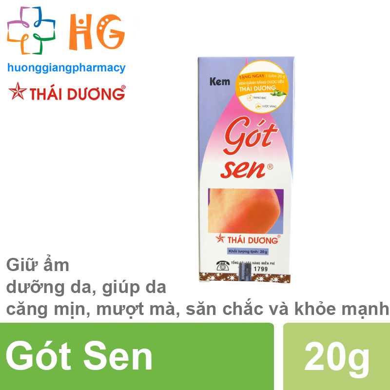 Kem Gót Sen - Tri nứt nẻ gót chân (Tub 20g)