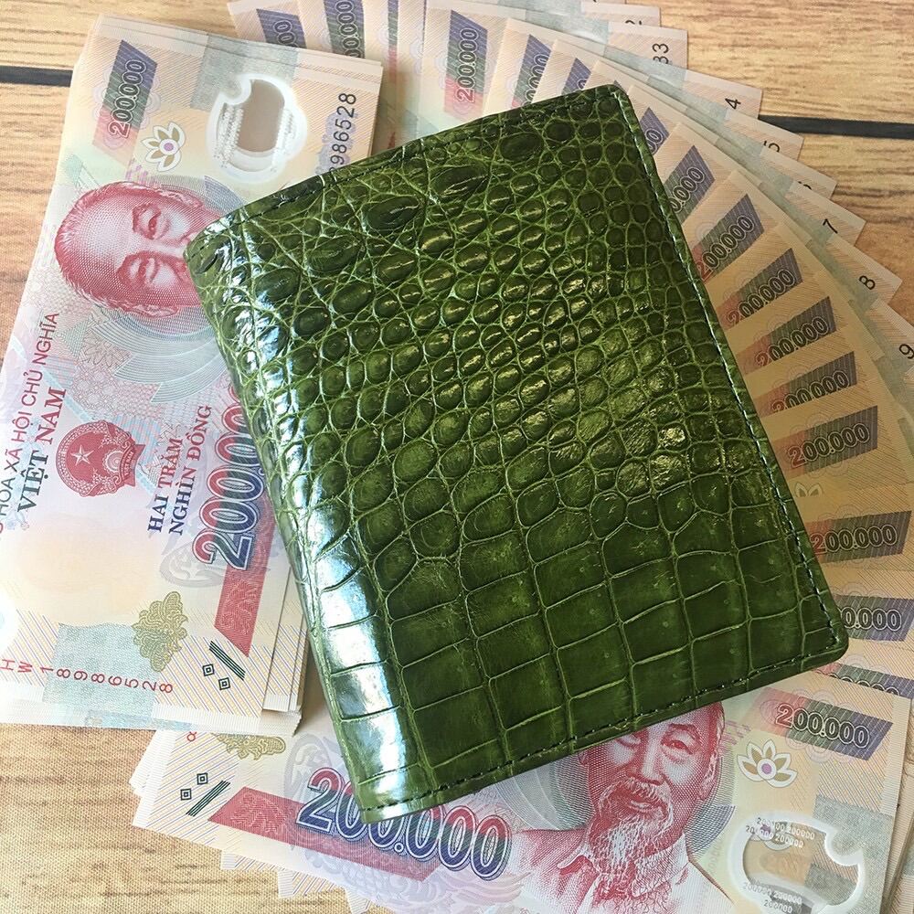 Ví Nam Da Cá Sấu Ví Đứng VS02.