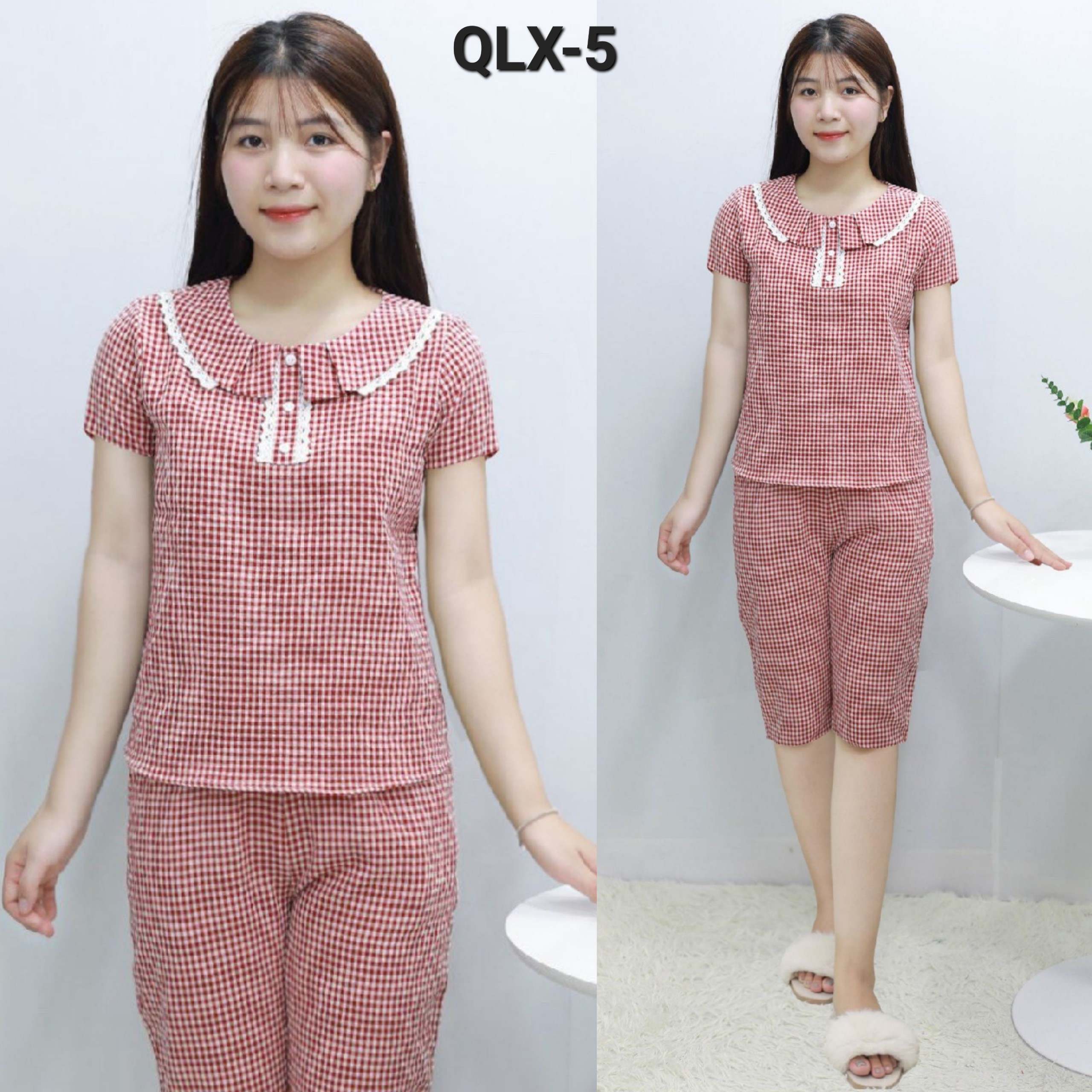 (Bunnysky) ĐỒ BỘ MẶC NHÀ MẪU LỬNG KẺ THÔ HÀN MỀM MÁT DỄ MẶC