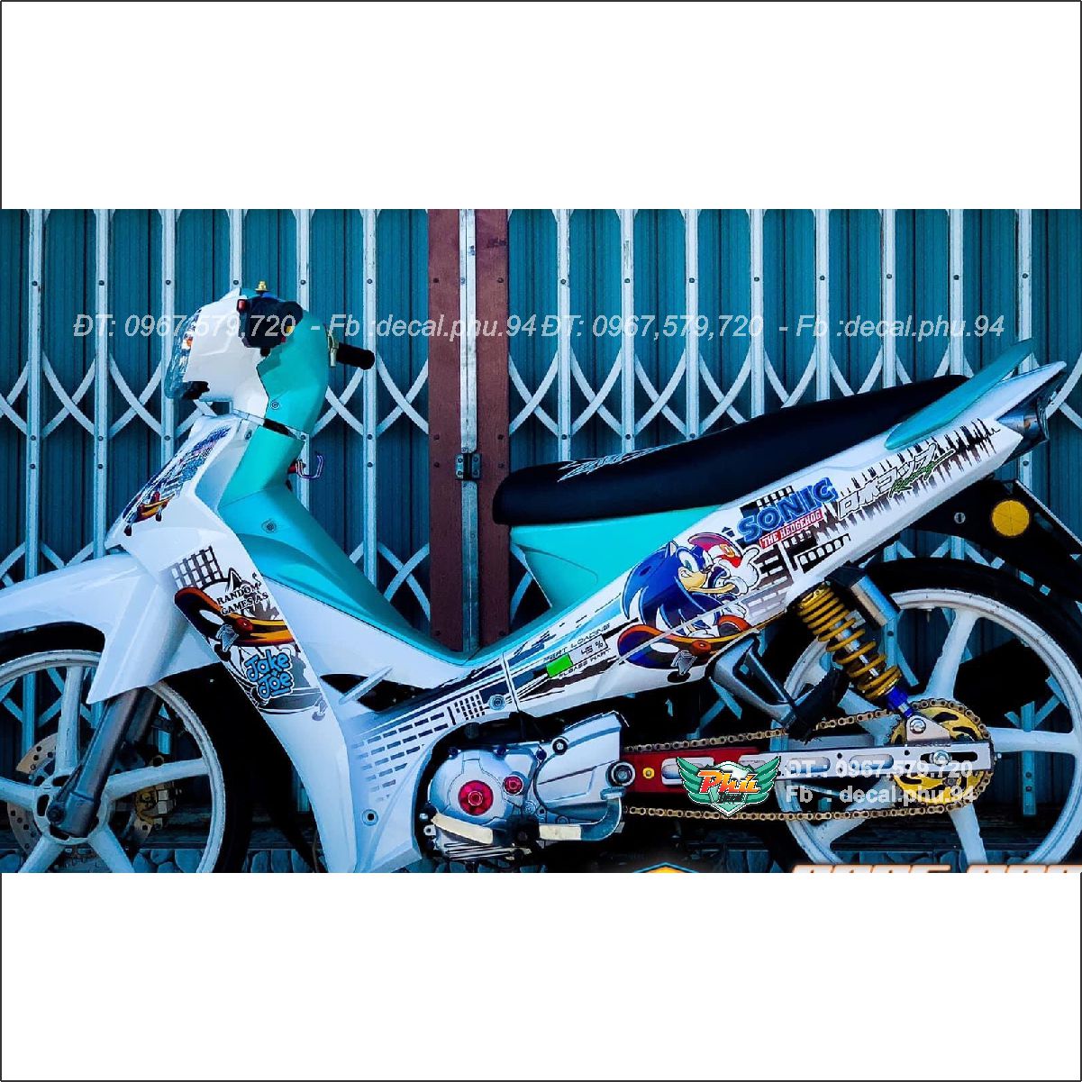 Tem rời Sirius Trắng xanh Sonic (K)