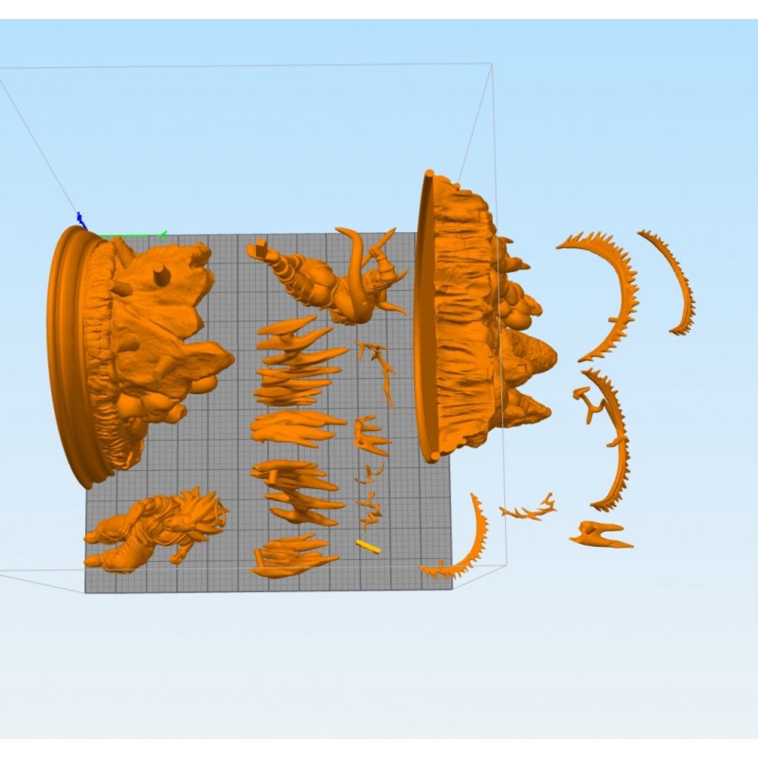 File in 3D Goku vs Yanemba - Dragon Ball