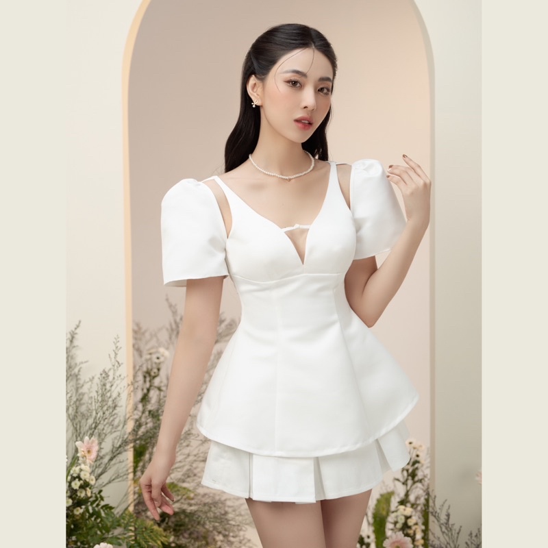 [Mã LAZFASHION42 - giảm 15% đơn từ 349k] CHÂN VÁY XẾP LY TRẺ TRUNG - SILING