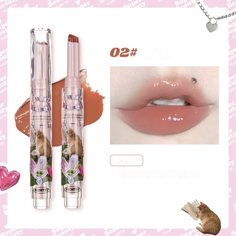 [FLORTTE] Son thỏi bấm Flortte Super Beauty