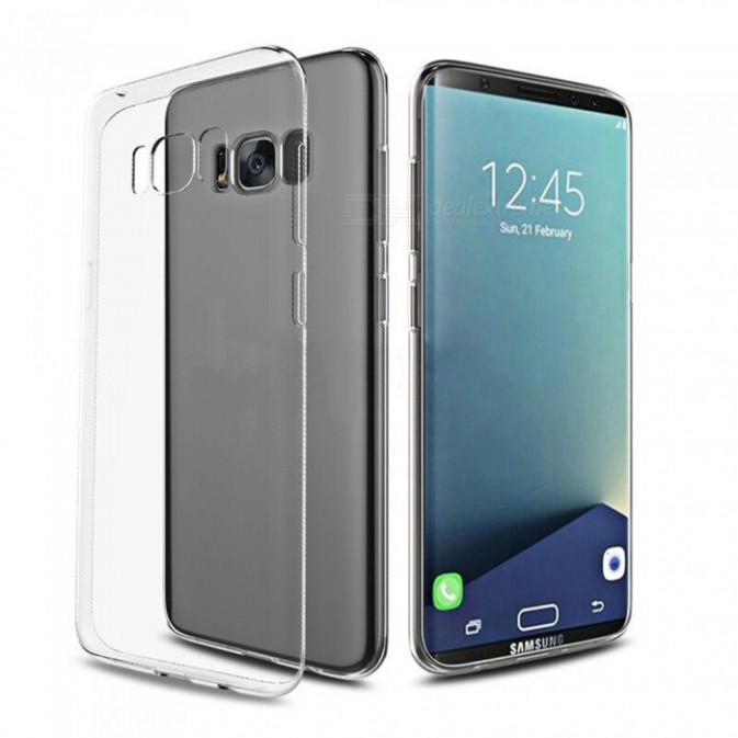 Ốp Silicon dẻo Samsung Galaxy S8 (trong suốt)