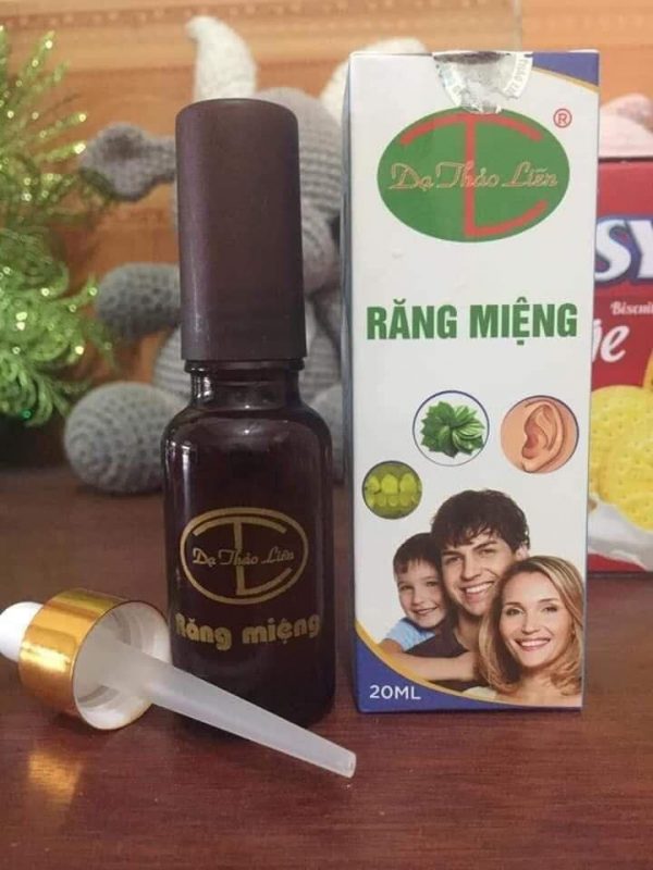 Tinh dầu thảo dược Răng miệng (hỗ trợ điều trị sâu răng hôi miệng) - Dạ Thảo Liên 5 ml
