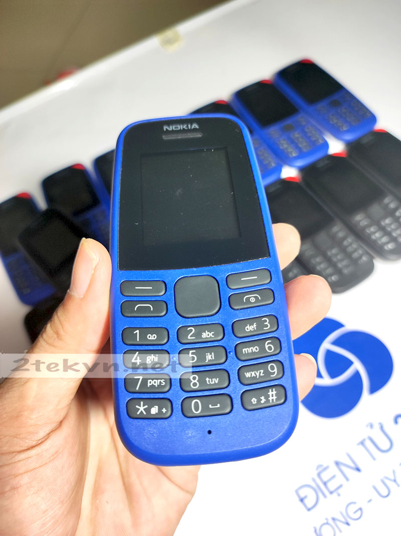Điện thoại rẻ Nokia 105 (2019) chính hãng 2 sim