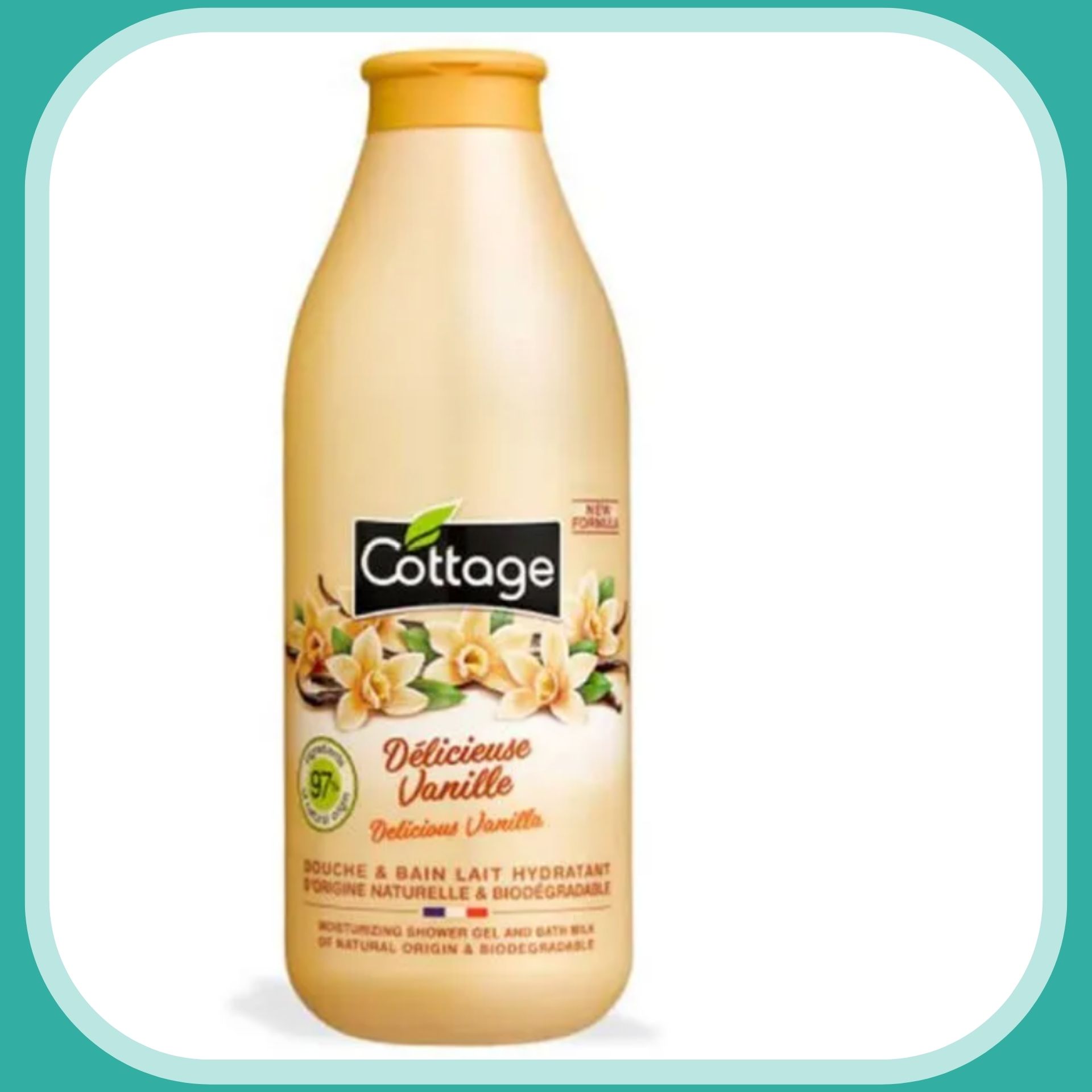 Sữa tắm cottage 750ml pháp