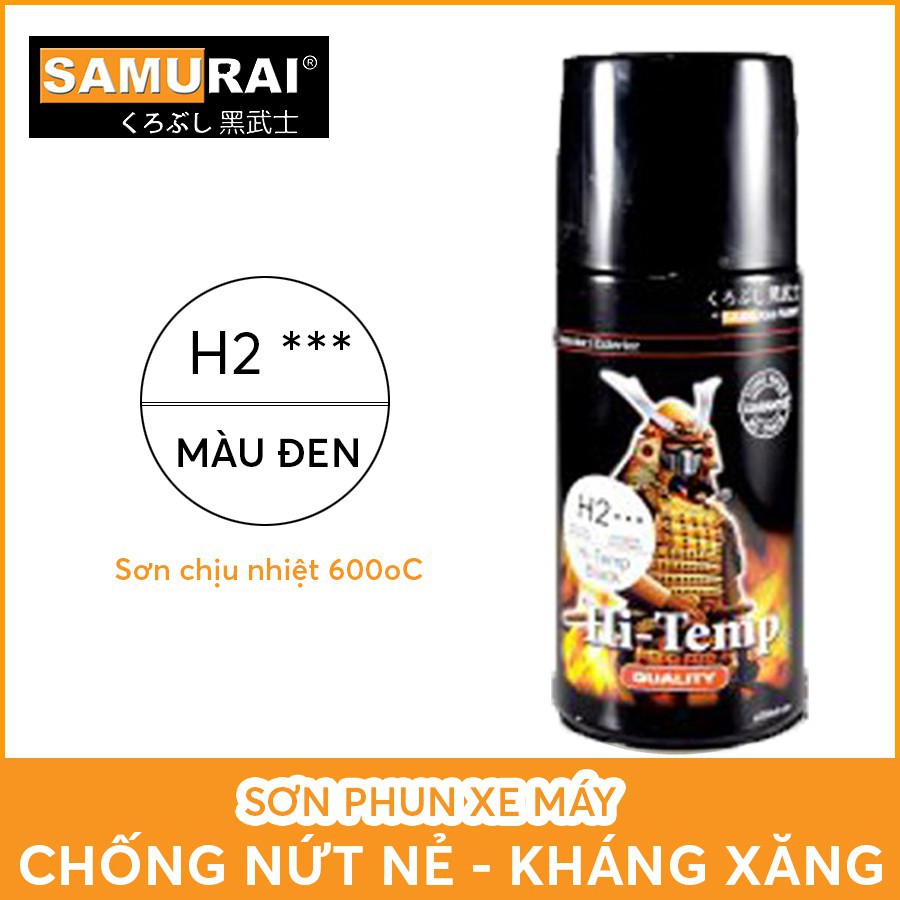 SƠN PÔ CHỊU NHIỆT H2 - SƠN Samurai CAO CẤP