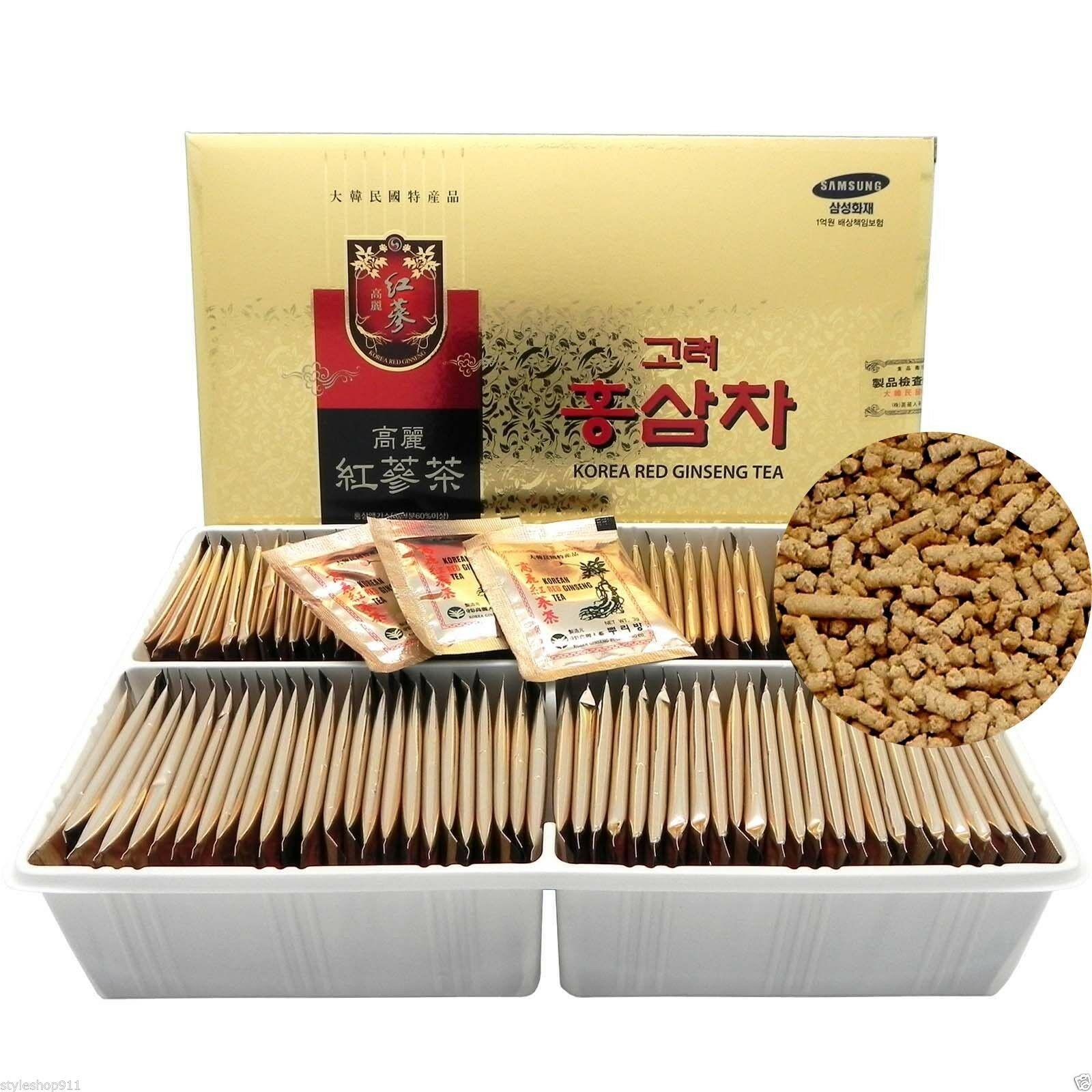 Trà Hồng Sâm Buleebang Korean Red Ginseng Tea (100góix3g)