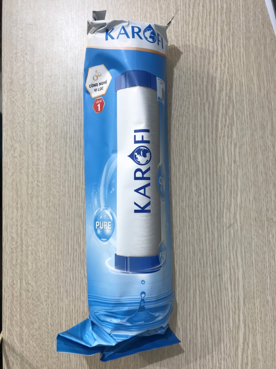 KAROFI - Combo 10 quả lõi lọc số 1 - CÓ MÃ QR CHECK CHÍNH HÃNG