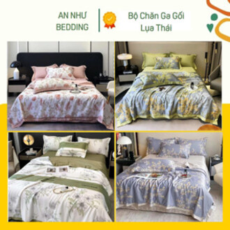 Bộ chăn ga gối Lụa Thái An Như Bedding