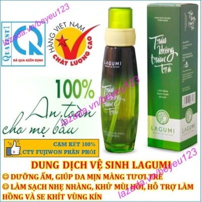 COMBO 2 Chai Dung dịch vệ sinh phụ nữ Trầu Không Tràm Trà 100% thiên nhiên (100ml / Chai) (100% an toàn cho Mẹ Bầu) (Lagumi - Việt Nam)