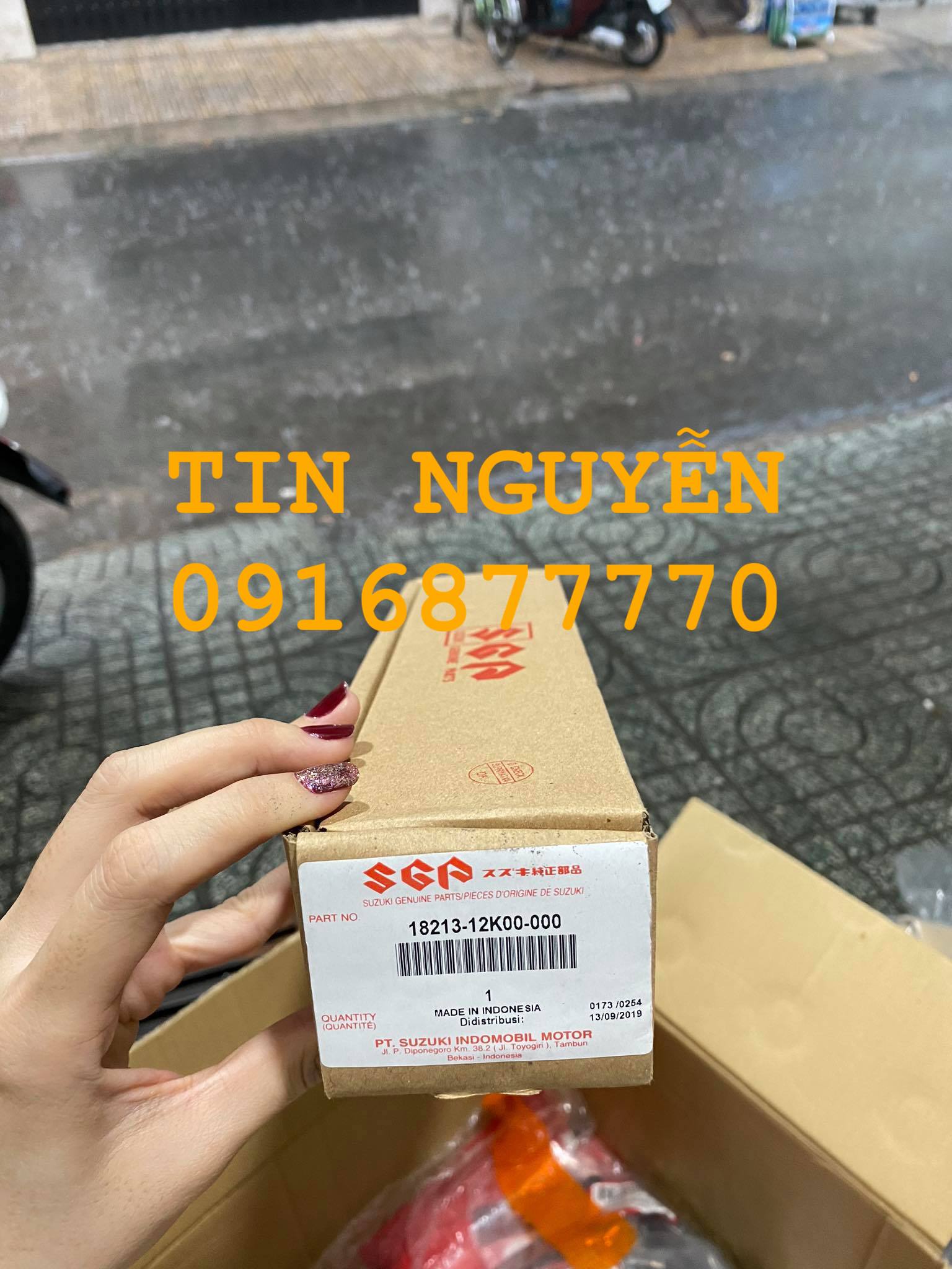 Cảm biến oxy xe Satria - Raider fi chính hãng