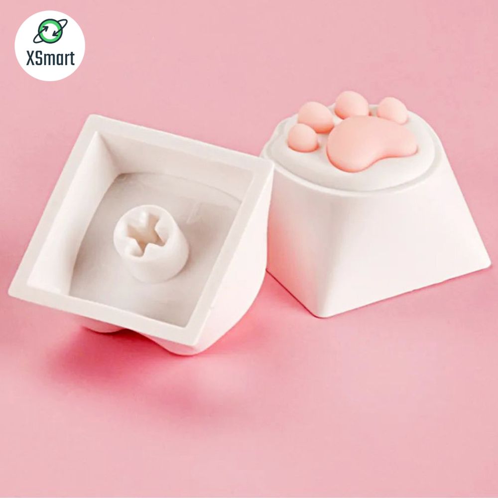 Keycap Lẻ Siêu Dễ Thương CUTE Cao Cấp Phủ Silicon Full Box Custom