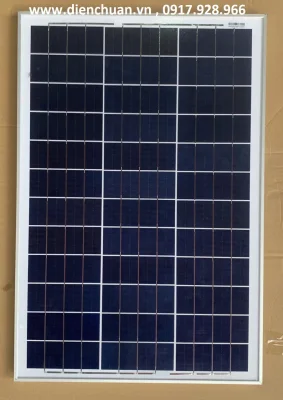Tấm pin năng lượng mặt trời Poly 30W 18V loại tốt Hames 30P-36