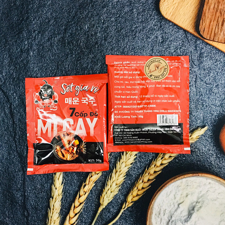Sốt gia vị nấu mì cay 50g