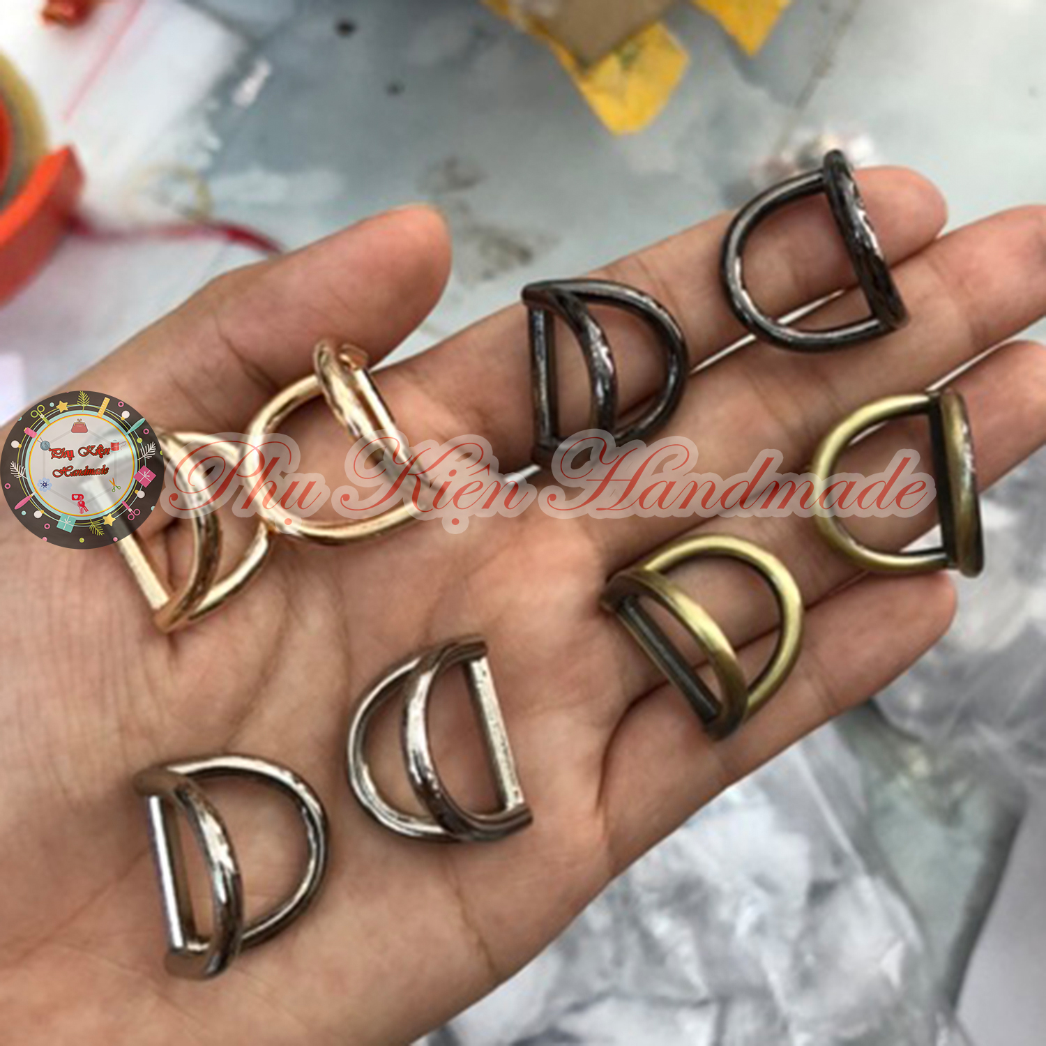 Khoen D đôi (đủ 4 màu)