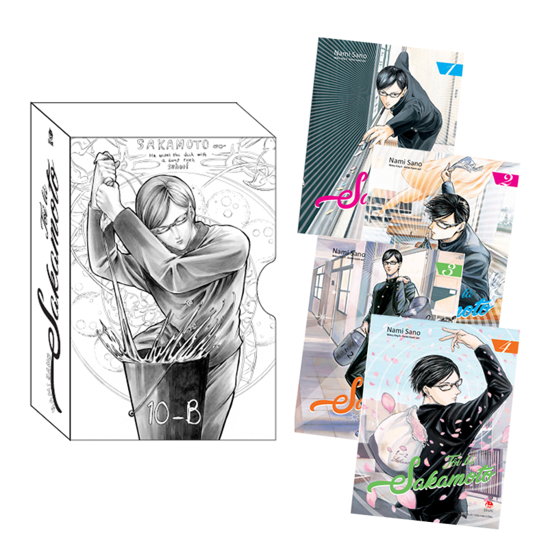 Fahasa - Boxset Tôi Là Sakamoto (Trọn Bộ 4 Tập)