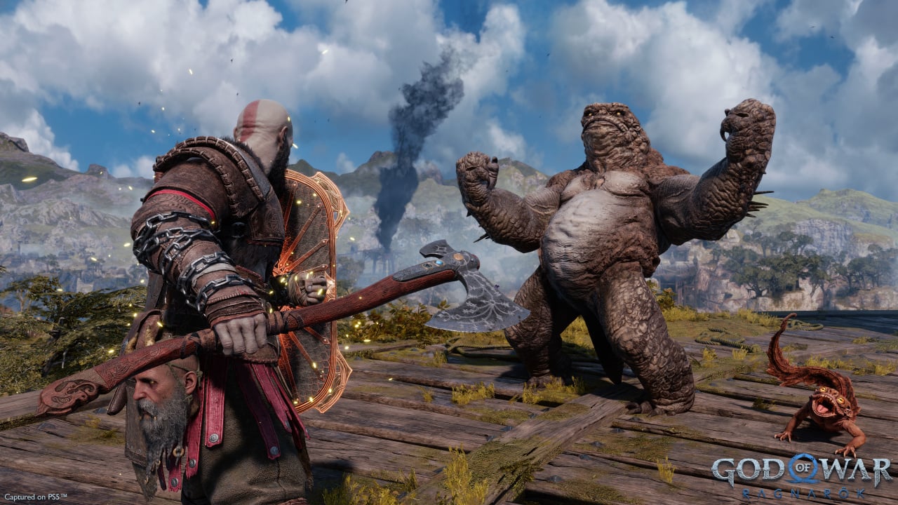 Đĩa game PS5 : God Of War Ragnarok