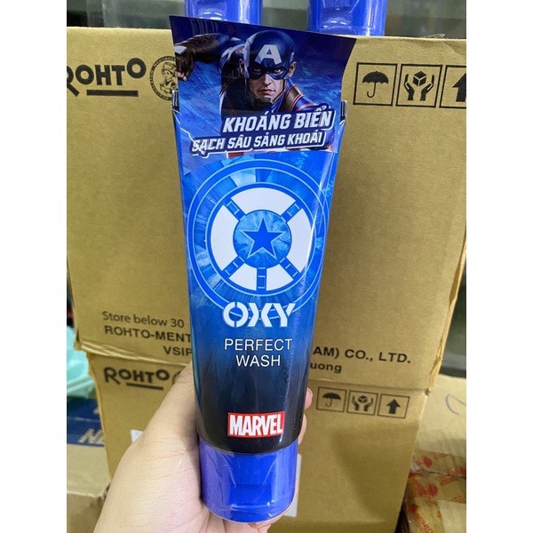 Sữa Rửa Mặt OXY 100g Xanh Nước