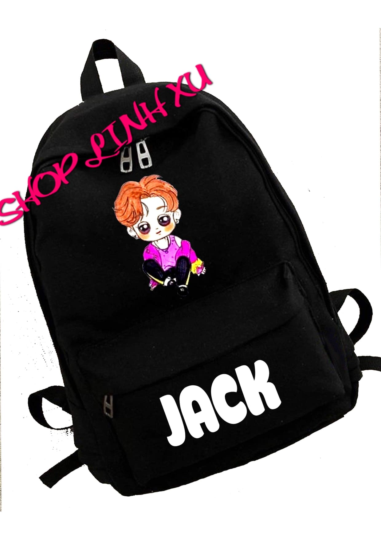 Balo JACK , Balo Đi Học Jack J97 -  Balo Hộp Jack Trịnh Trần Phương Tuấn cho Đóm Family