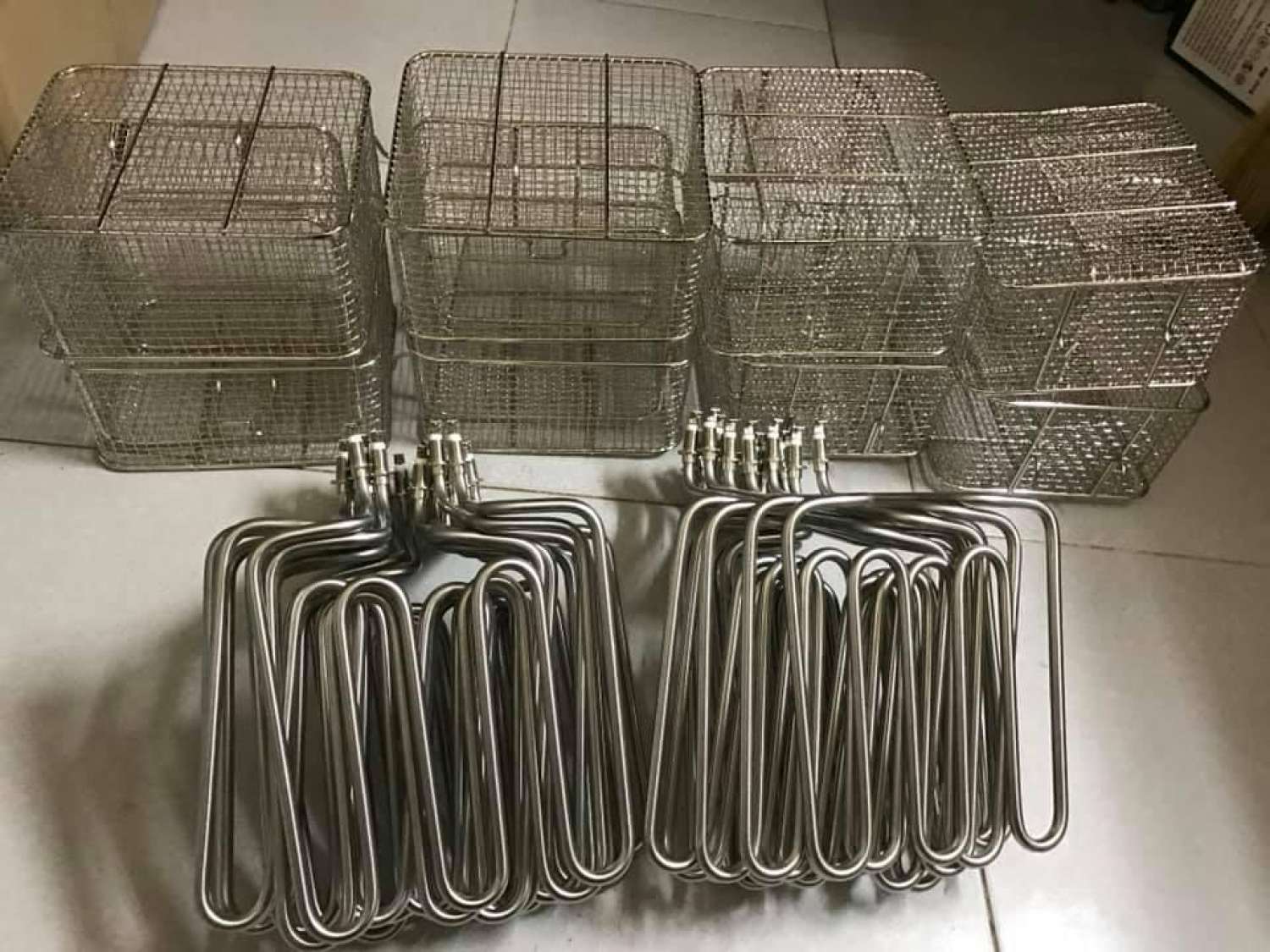 Rổ bếp chiên nhúng điện 2 moc