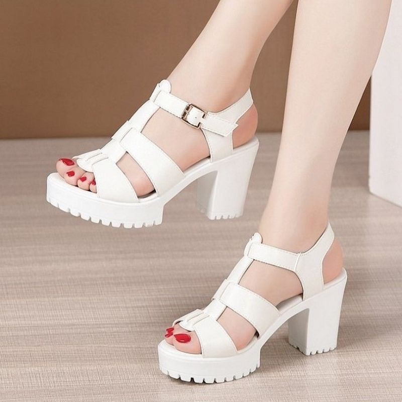 Sandal cao gót đế răng cưa MÃ S134