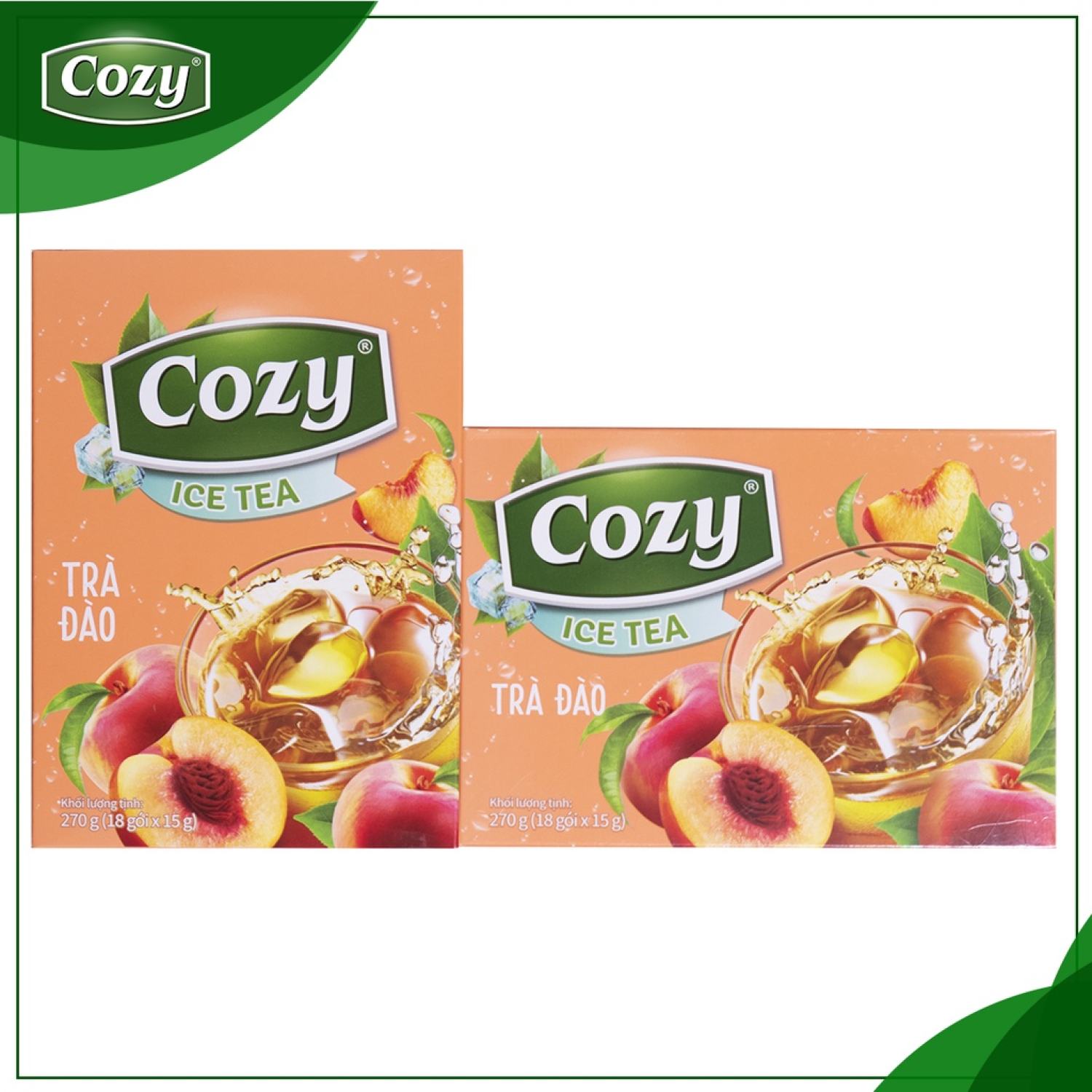 Trà Cozy hòa tan 270gr ( 18 gói )
