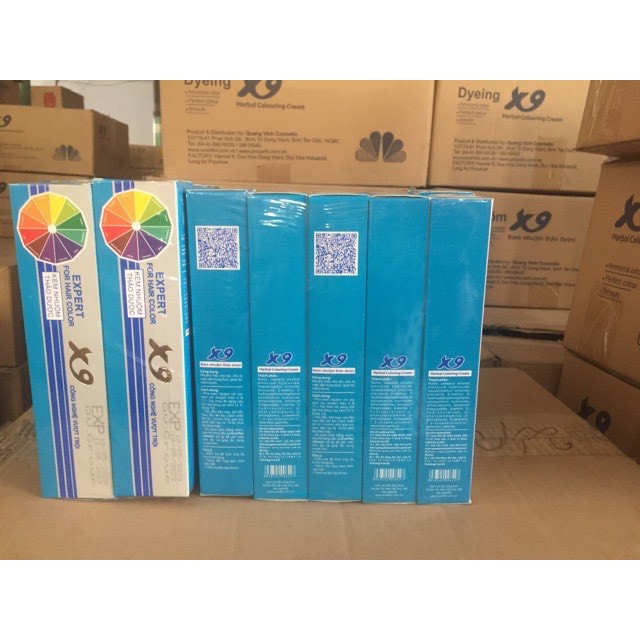 Thuốc nhuộm tóc thảo dược X9