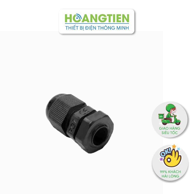 Ốc siết cáp chống nước nhựa IP68 PG