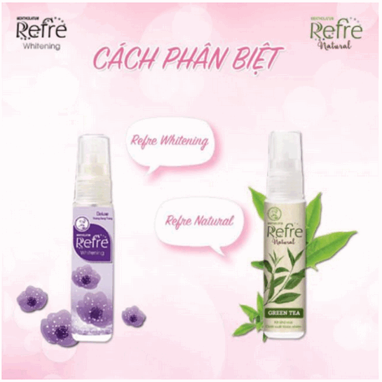 Xịt khử mùi Refre Trà xanh thơm lâu 6ml