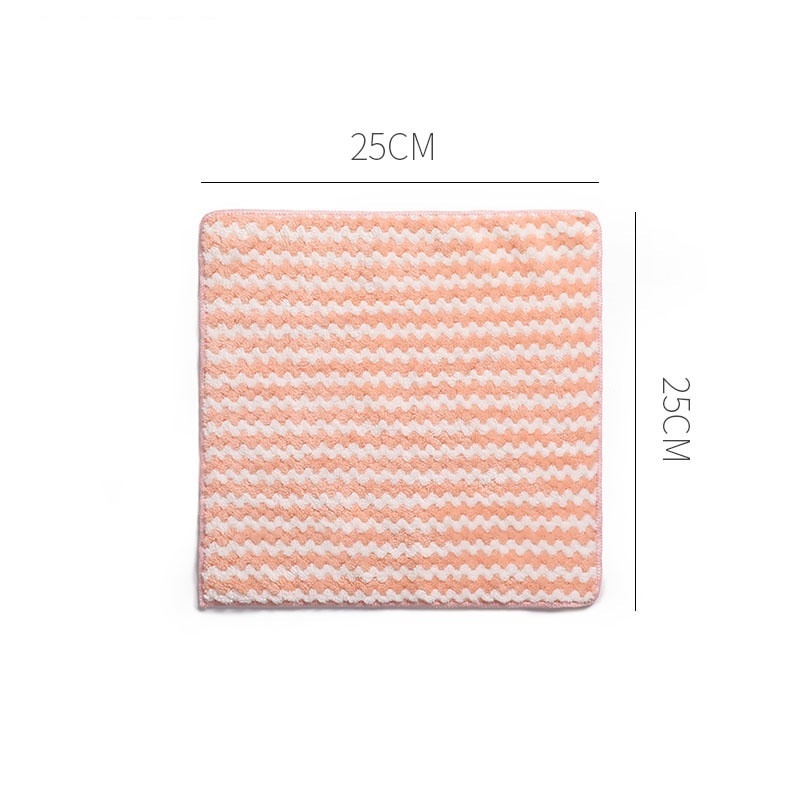 [COMBO 10] Khăn lau đa năng 25 x 25cm siêu thấm hút bo viền