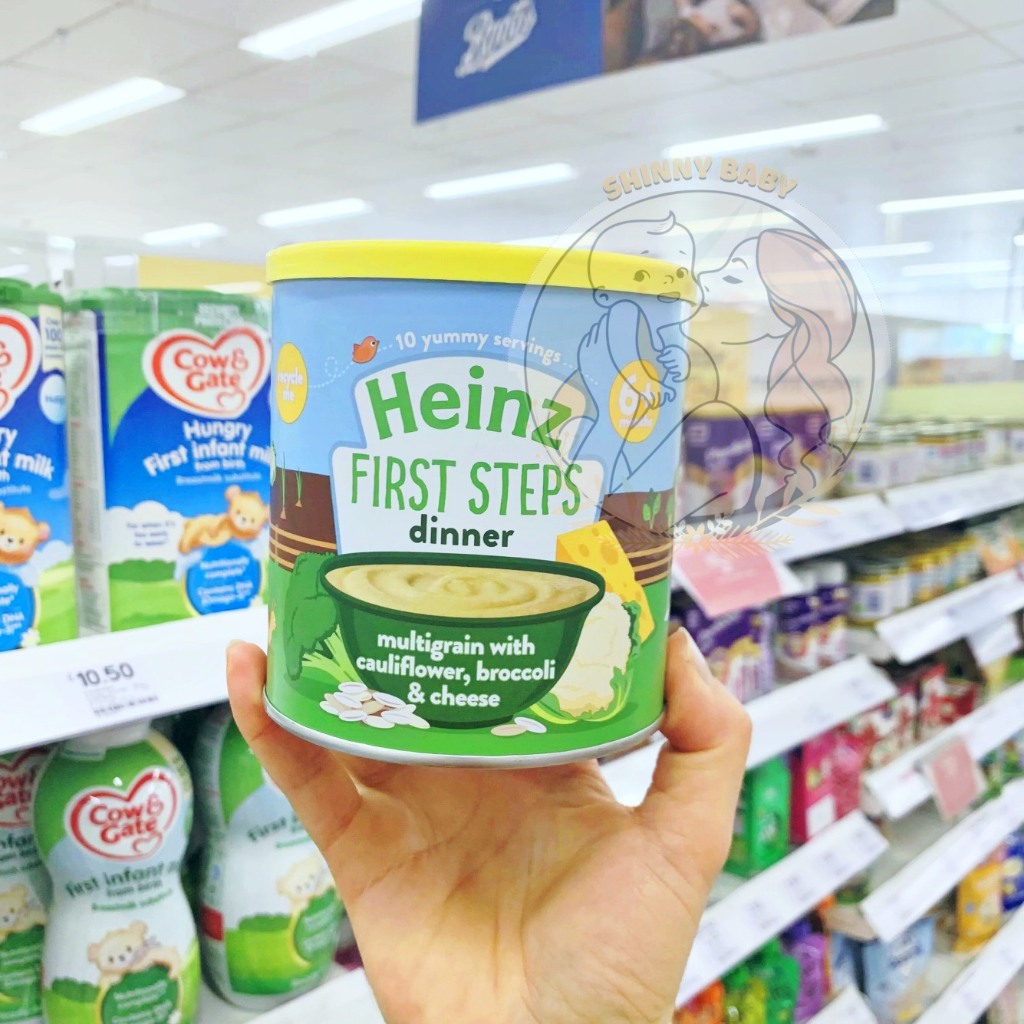 Bột ăn dặm Heinz Anh cho bé 6m+