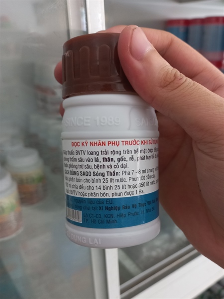 Thuốc bám dính SAGO Sóng Thần 100ml