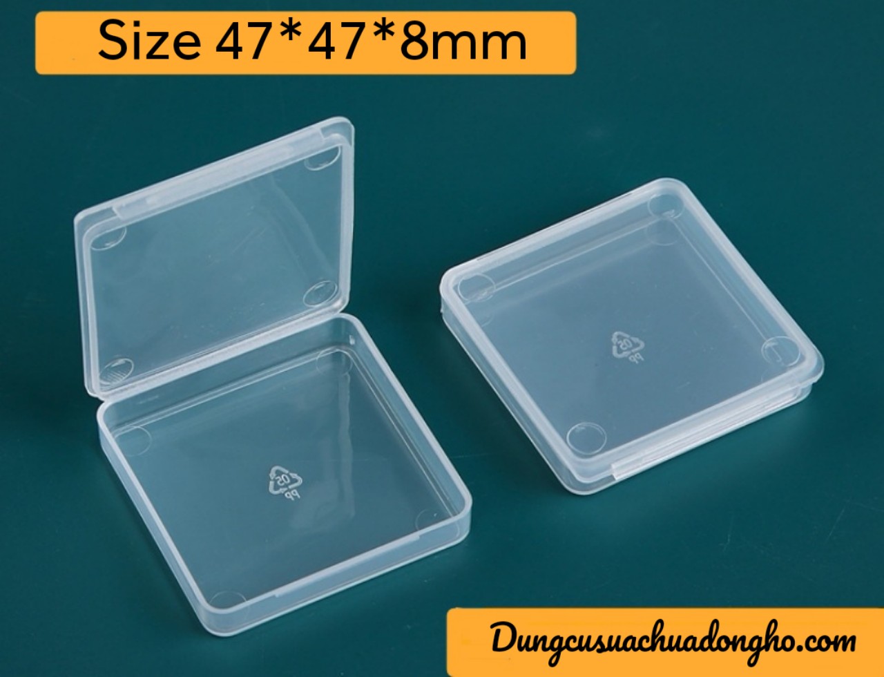 Combo 5 hộp nhưa dẻo ABS mini