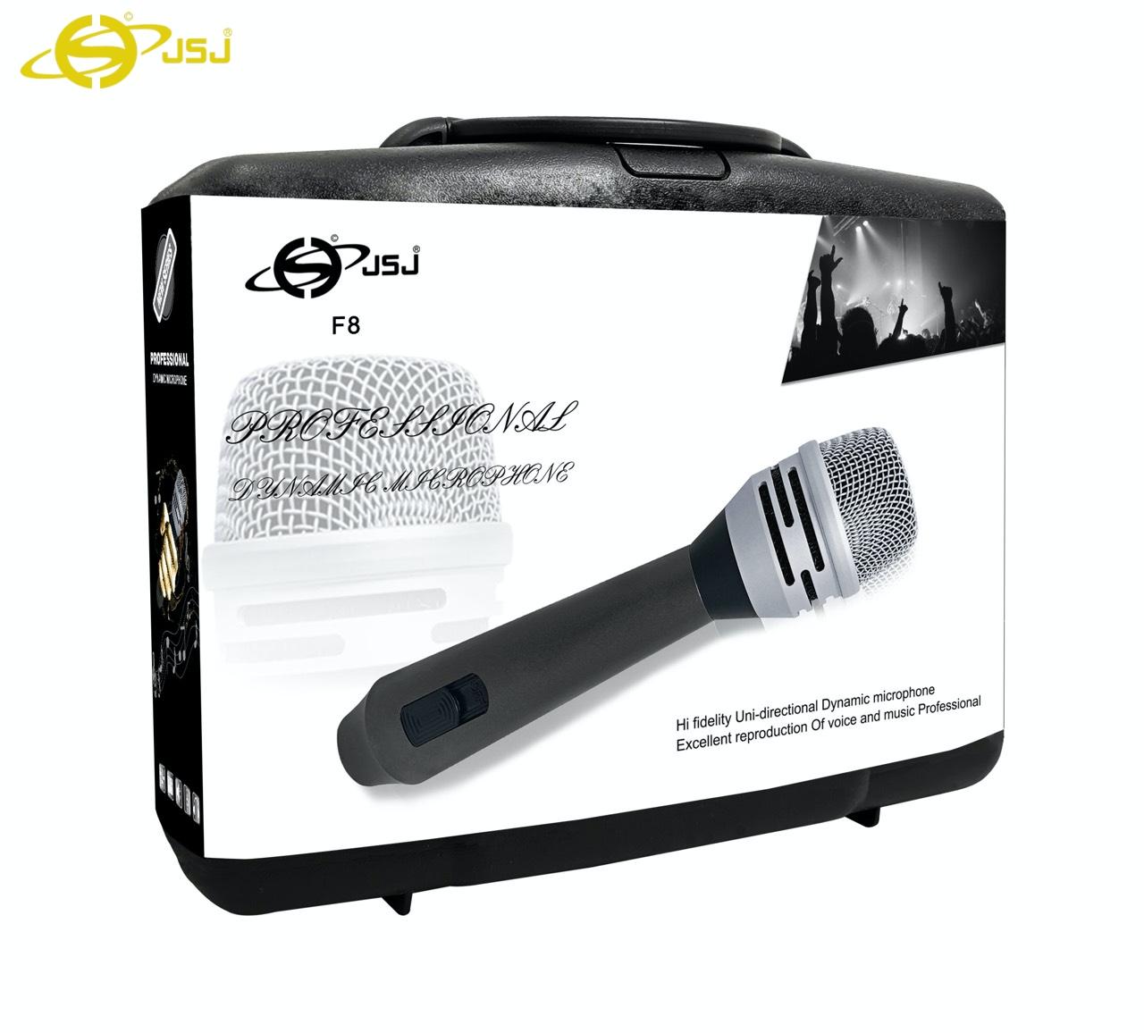 [HCM]Micro Karaoke Có Dây Loại Cao Cấp JSJ - F8