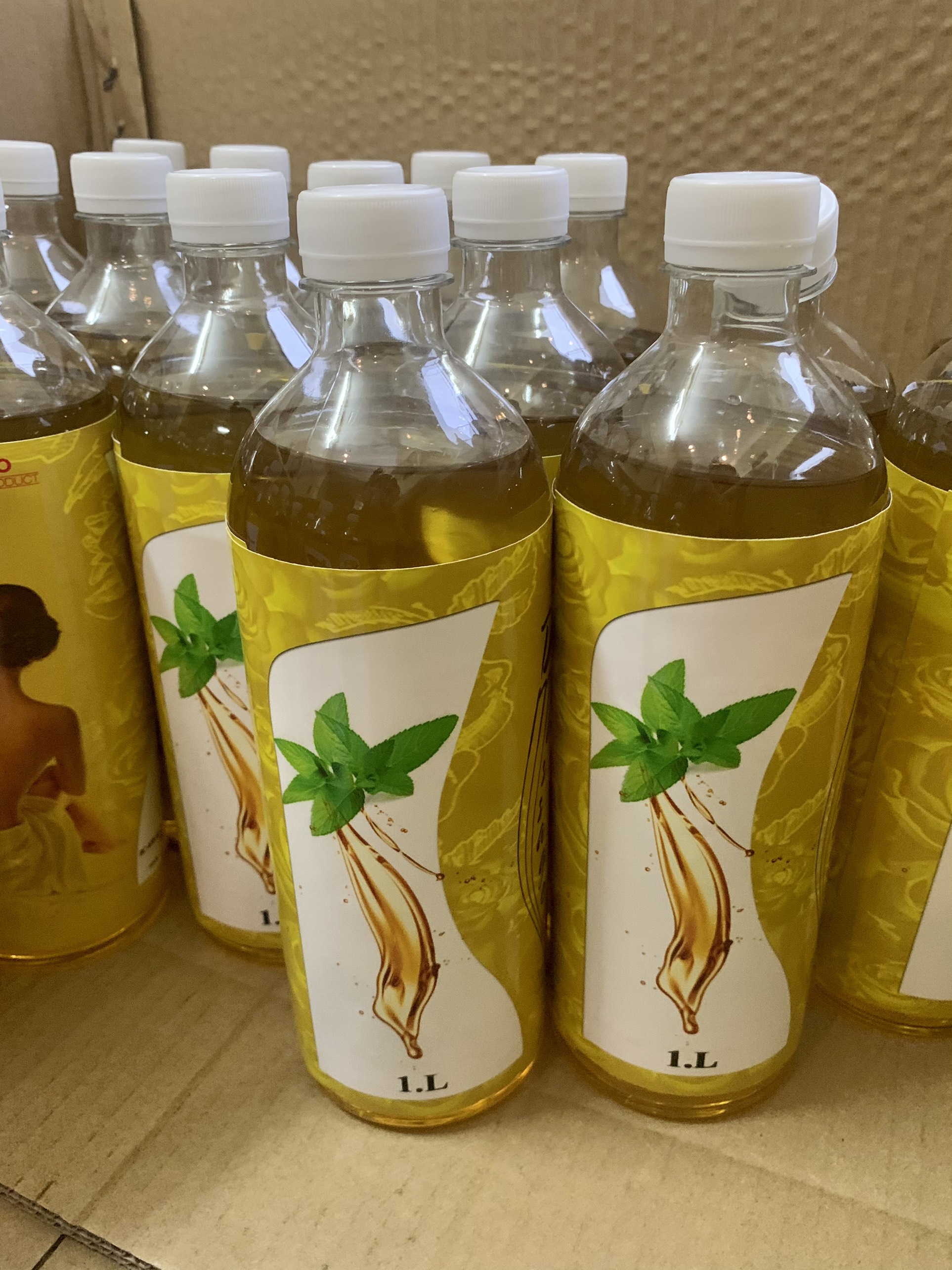 Dầu Massage Body Hương Bạc Hà - 1000ml