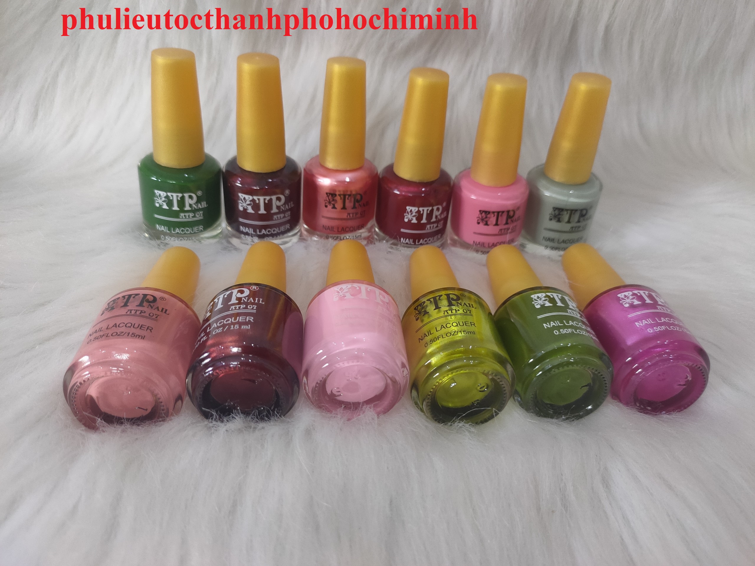 Sơn móng ATP nắp vàng